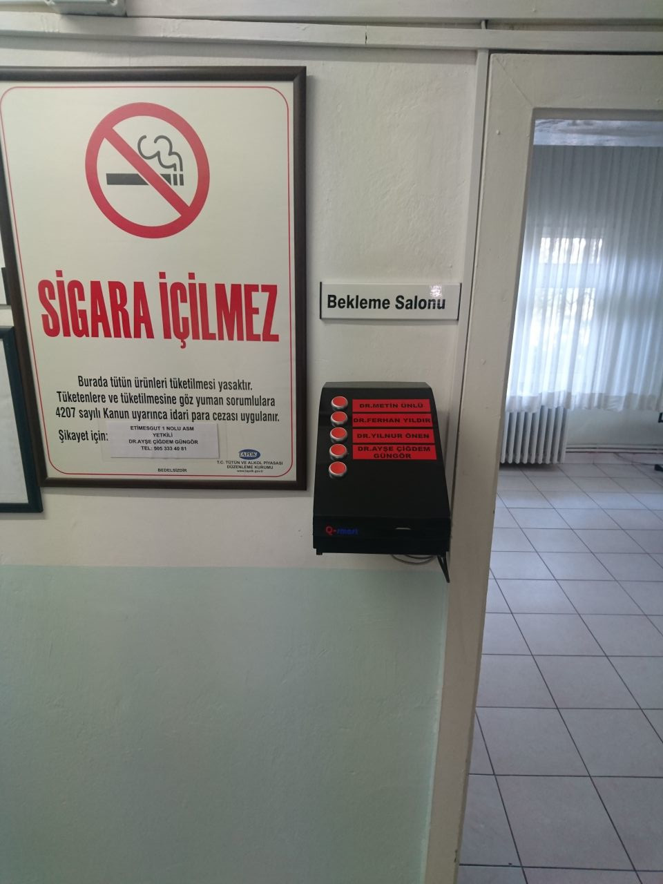 Aile Sağlığı Sıramatik Sistemi