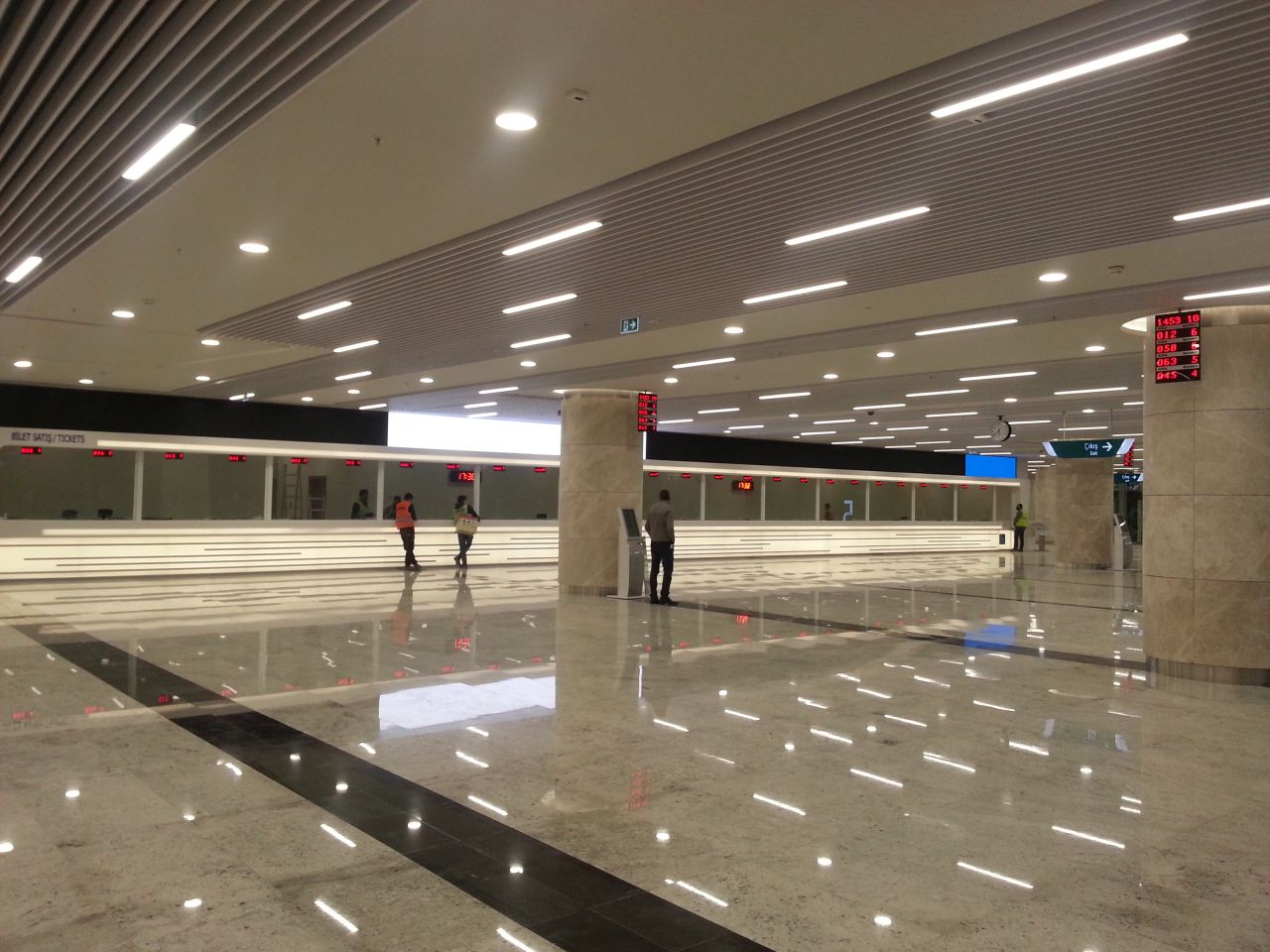 Ankara YHT Garı Sıramatik Sistemi