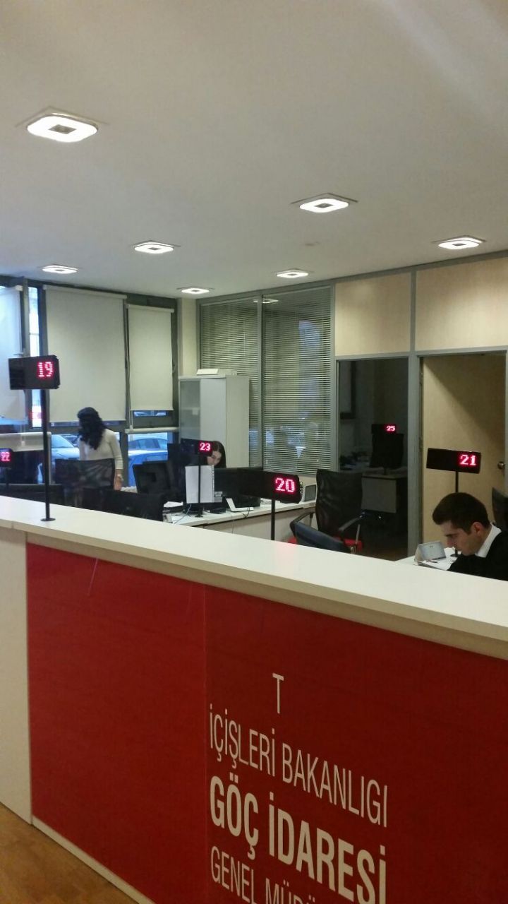 Göç İdaresi Sıramatik Sistemi