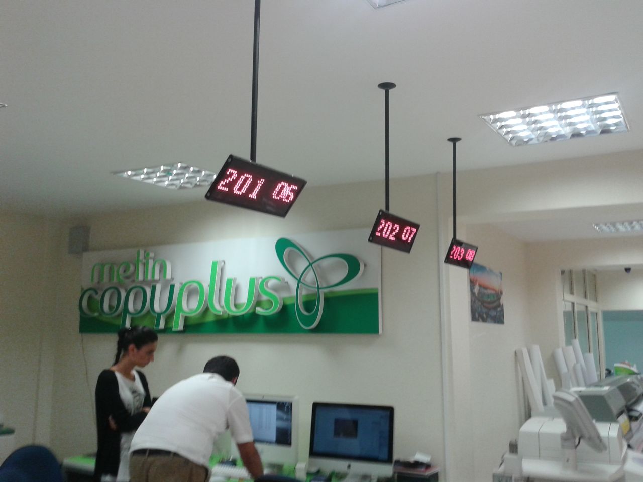 Kopyalama Merkezi Sıramatik Sistemi