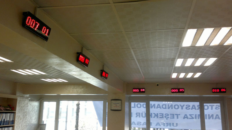 Noter Sıramatik Sistemi Ekran