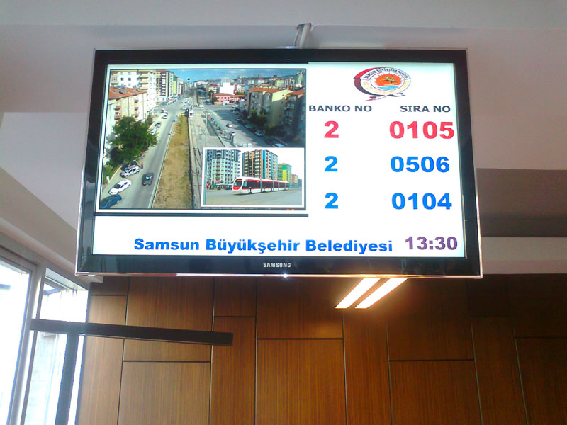 Samsun Büyükşehir Belediyesi Sıra Sistemi
