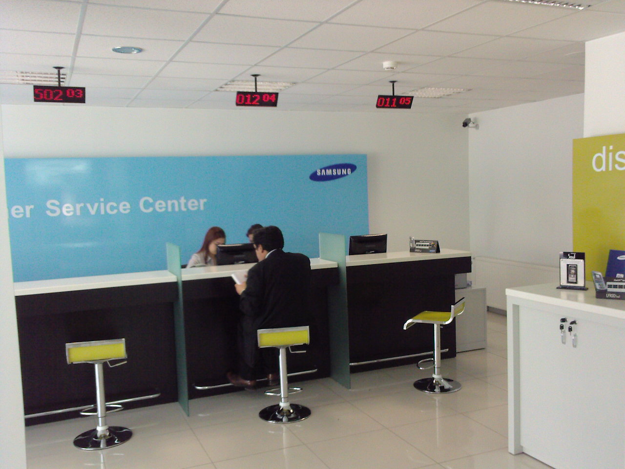 Samsung Servis Merkezi Sıramatik Sistemi