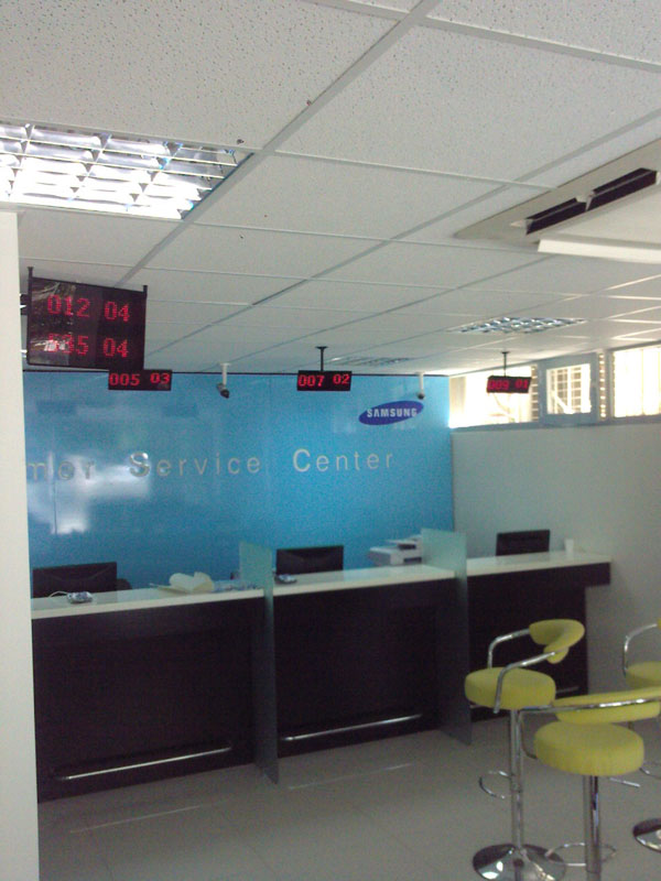Samsung Servis Merkezi Sıramatik Sistemi