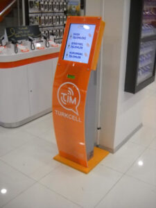 Turkcell Sıramatik Sistemi Kiosk