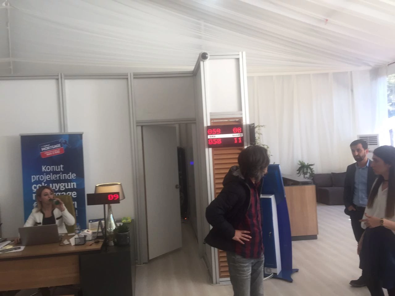 DAP Yapı Validebağ Satış Ofisi Sıramatik Sistemi