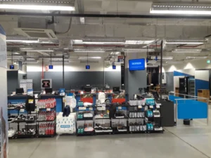 Decathlon Marmara Forum Mağaza Kasa Sıra Sistemi