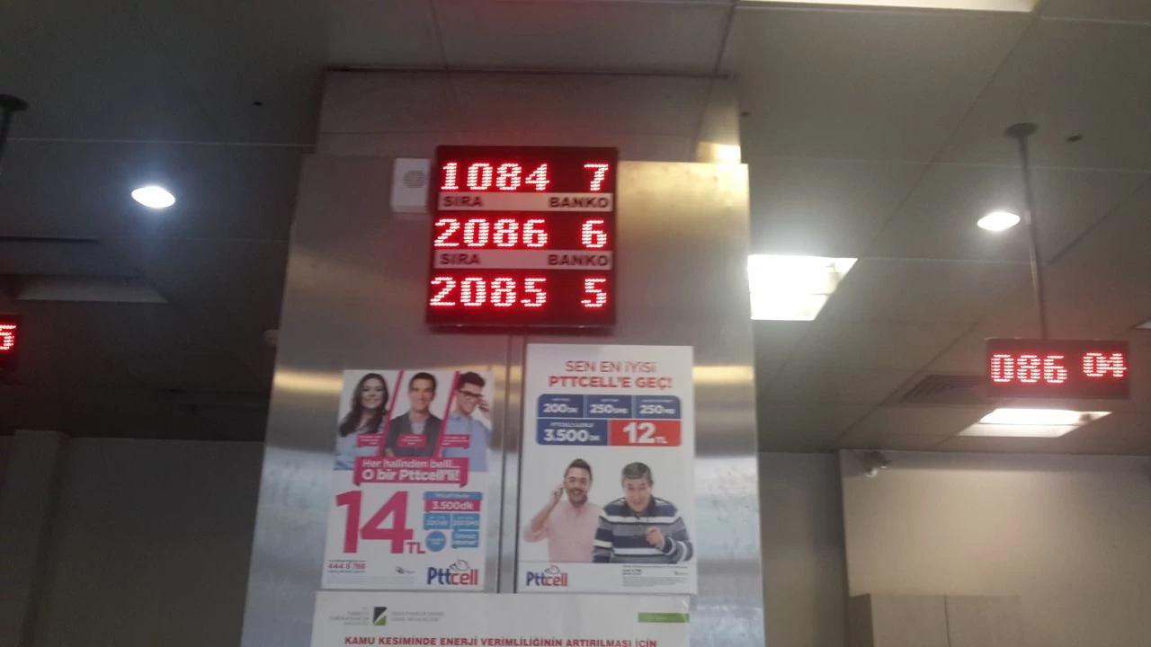 PTT Bank Düzce Sıramatik Sistemi