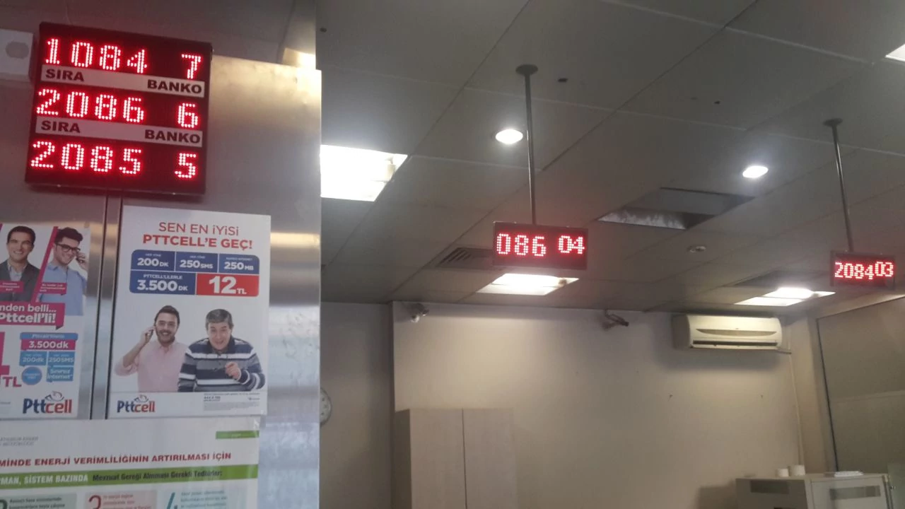 PTT Bank Düzce Sıramatik Sistemi