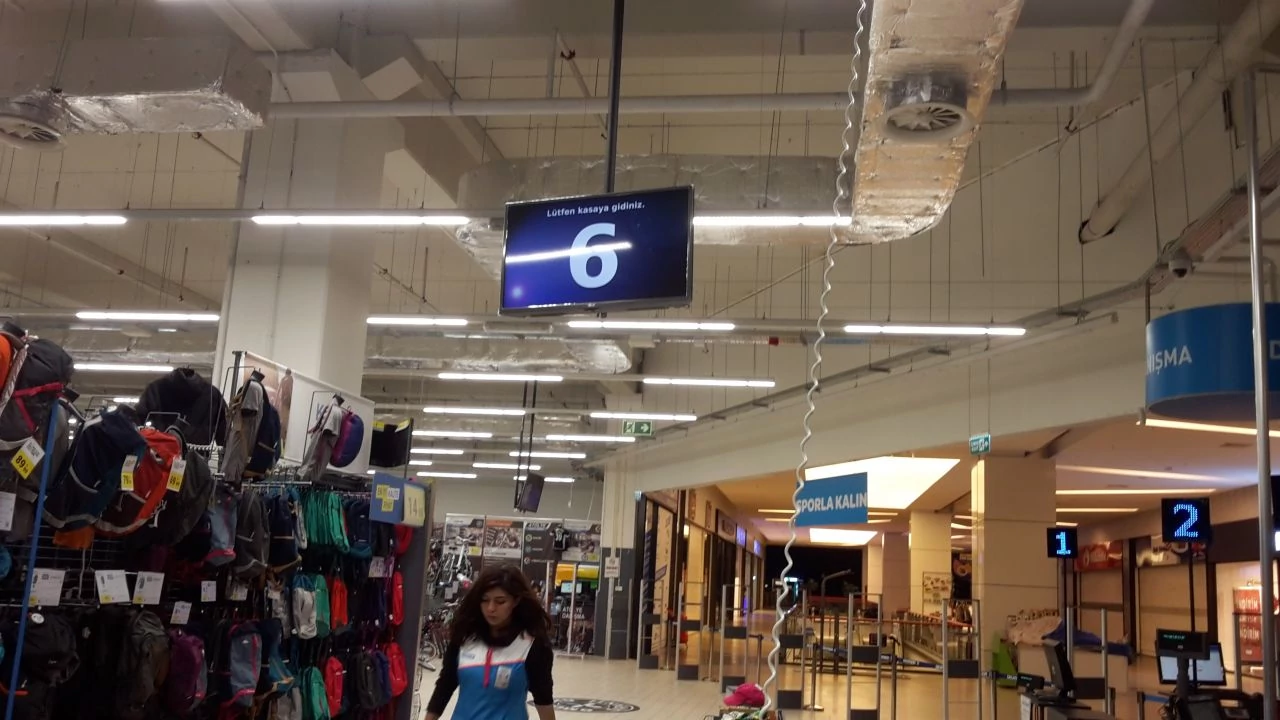 Decathlon Kasa Sıra Sistemi