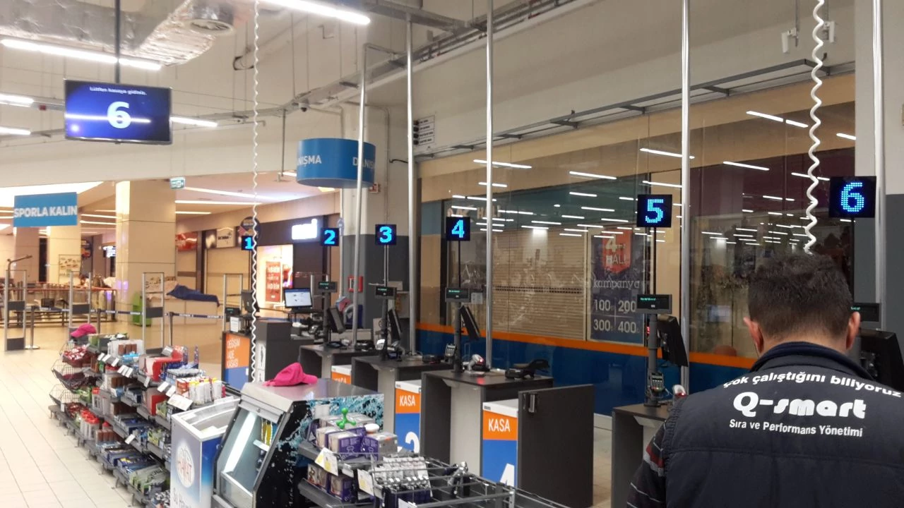 Decathlon Kasa Sıra Sistemi Anatolium AVM