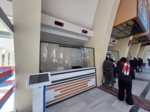 TCDD Eskişehir YHT Garı Sıra Sistemi Bilet Makinesi