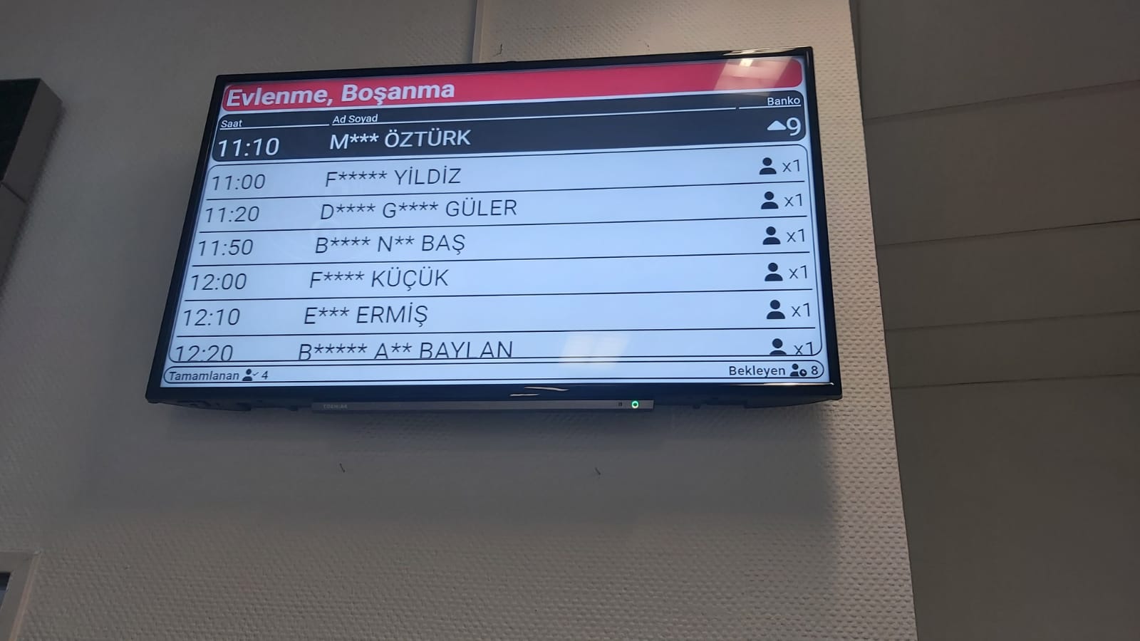 Konsolosluk Sıra Sistemi