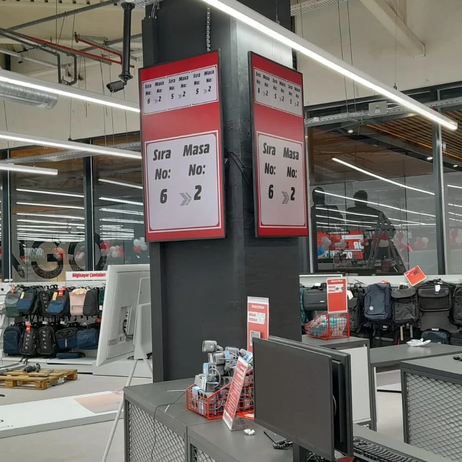 MediaMarkt Mağaza Sıra Sistemi