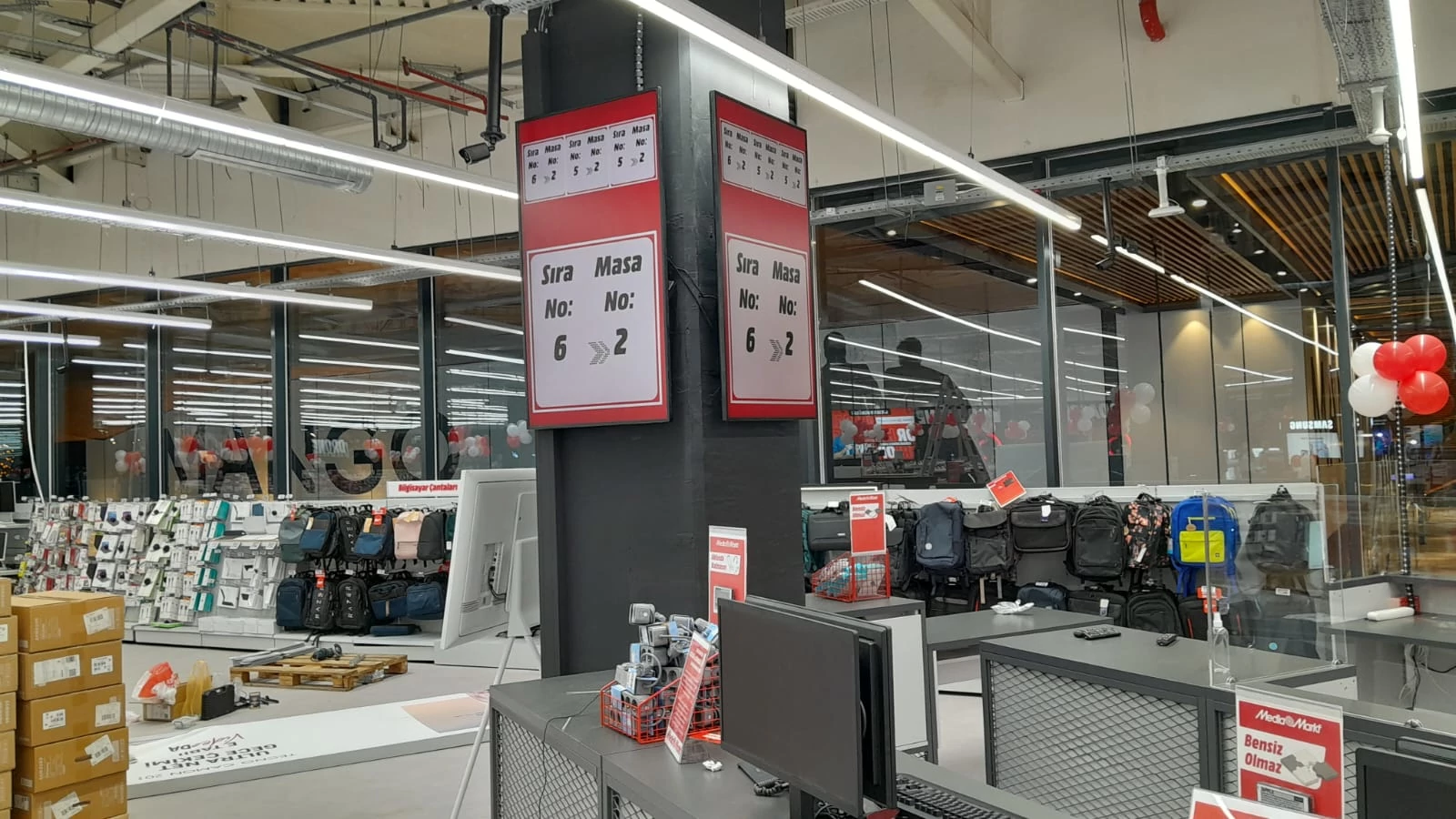 MediaMarkt Mağaza Sıra Sistemi