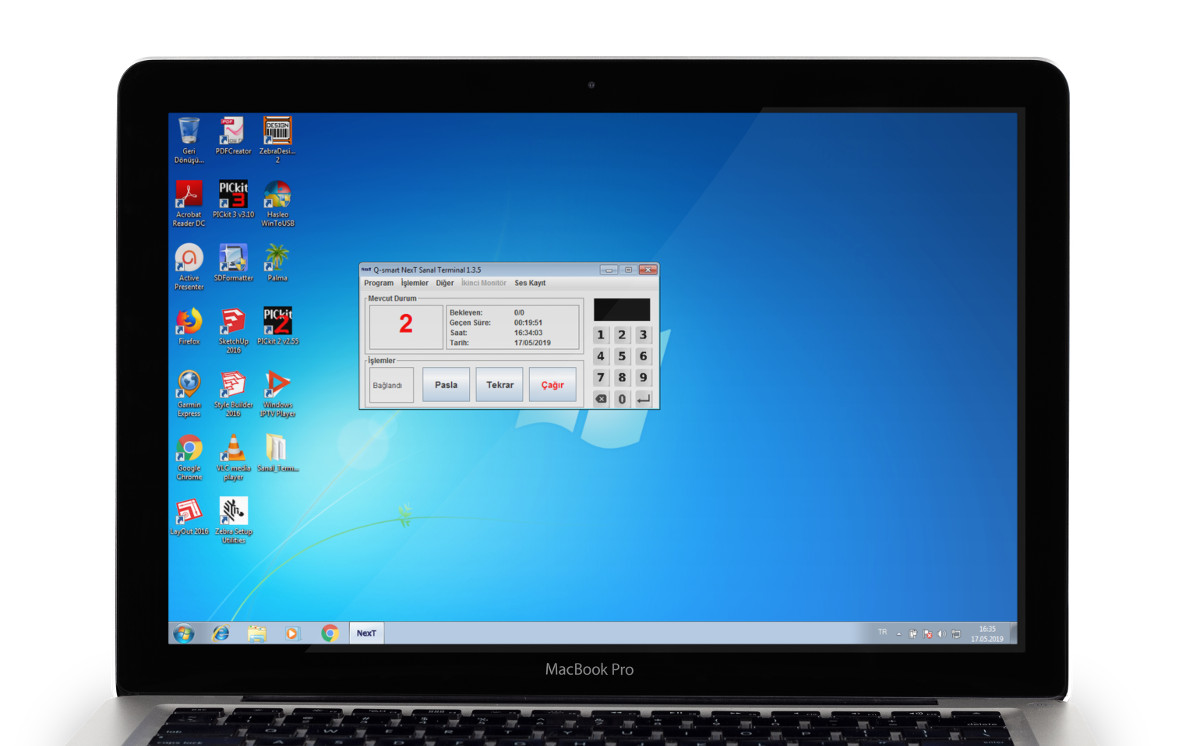 qsmart sıramatik sanal terminal macbook pro