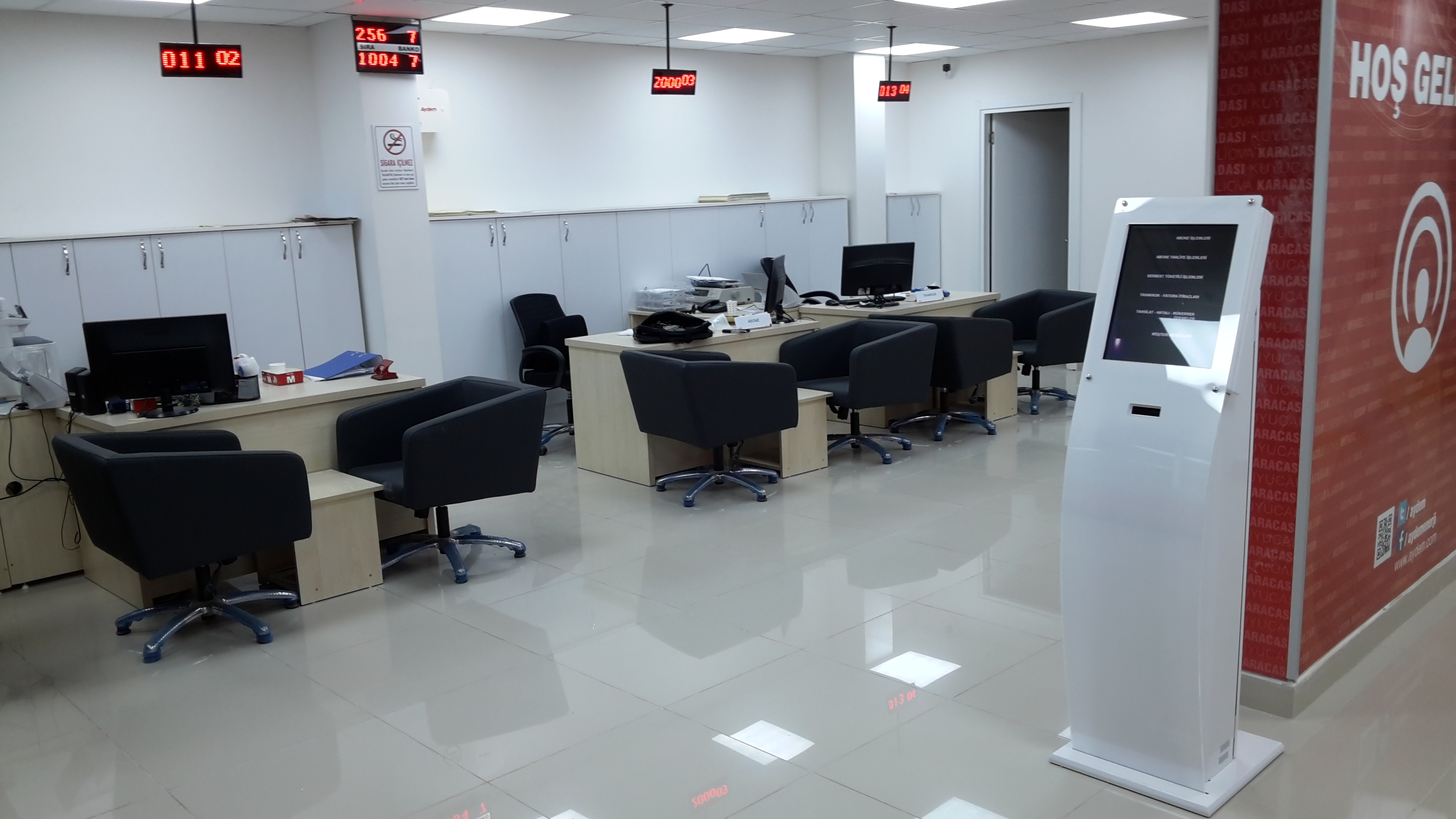 Aydem Elektrik Sıra Sistemi - Q-smart Sıramatik Sistemi